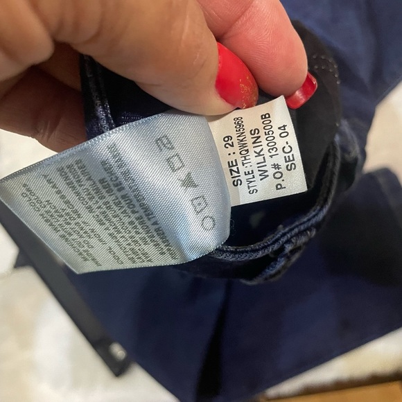 JOE'S‎ jean pants, size 29 skinny ankle. open in one knee in front - Picture 12 of 12